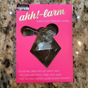 Ahh!-larm. Loud personal alarm.